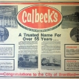 Calbeck's Brantford Cenntennial Ad 1976